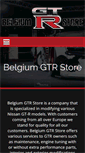 Mobile Screenshot of belgiumgtrstore.com