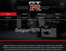 Tablet Screenshot of belgiumgtrstore.com